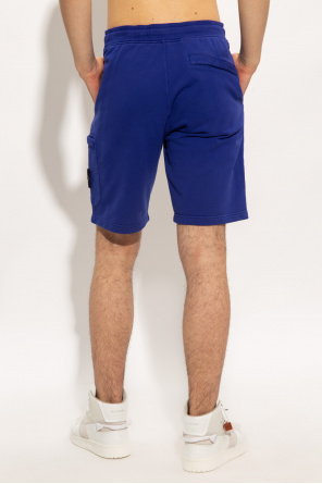 Stone Island normal shorts with logo