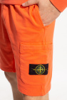 Stone Island jeans shorts with logo