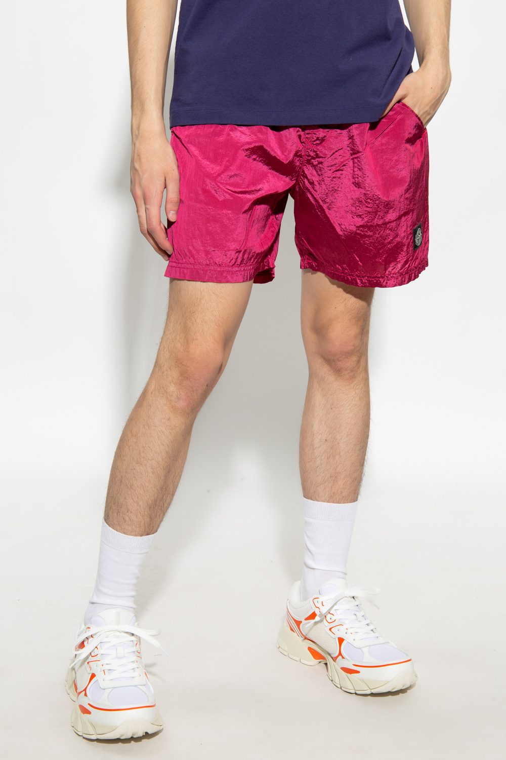 Stone Island Swim shorts with patch