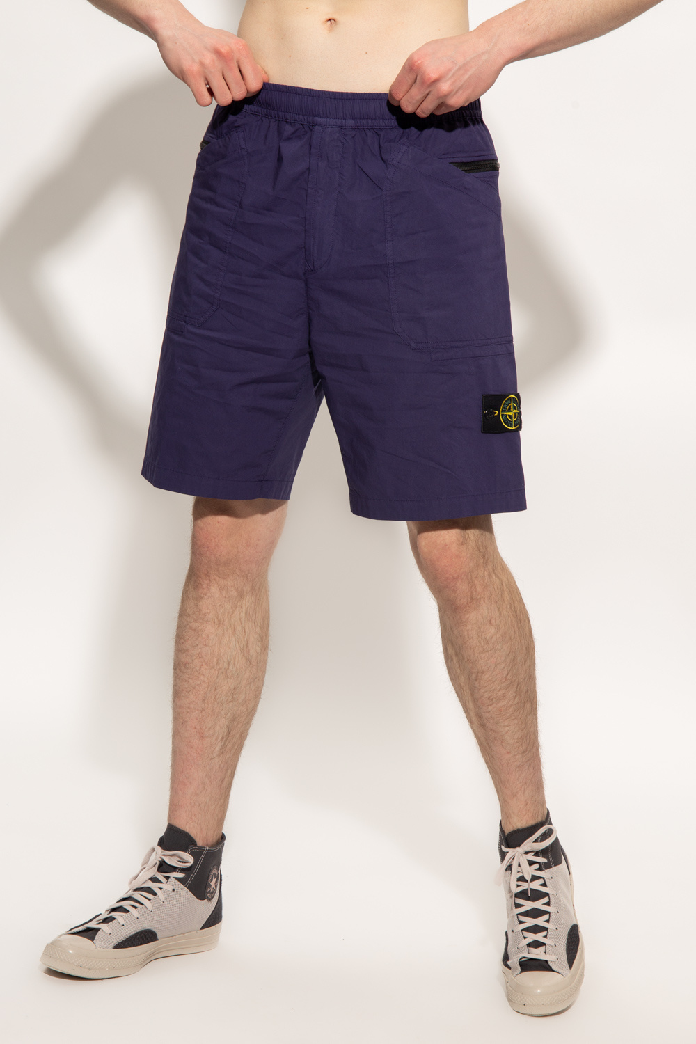 Stone Island Shorts with logo