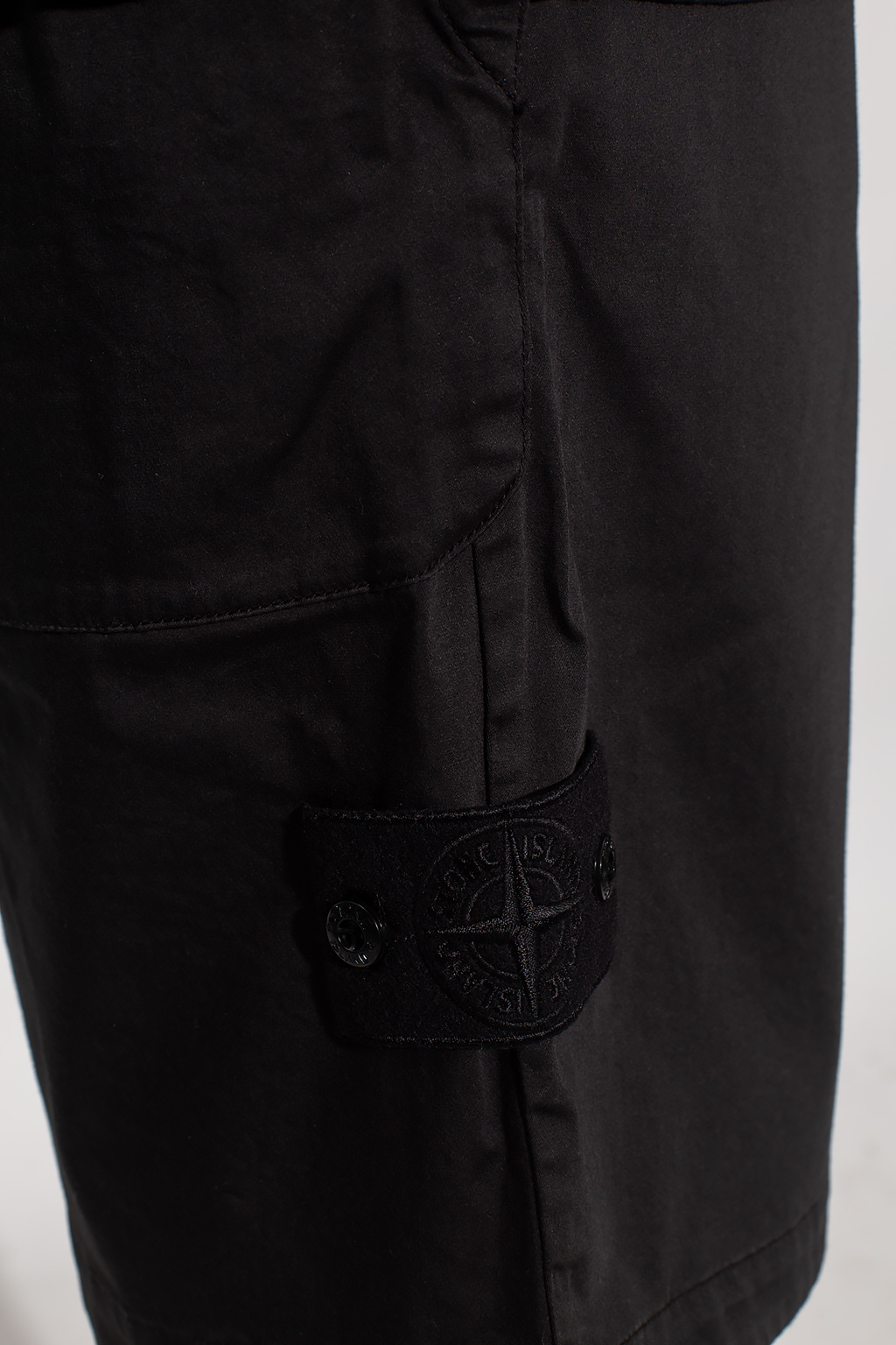 Stone Island Logo-patched shorts