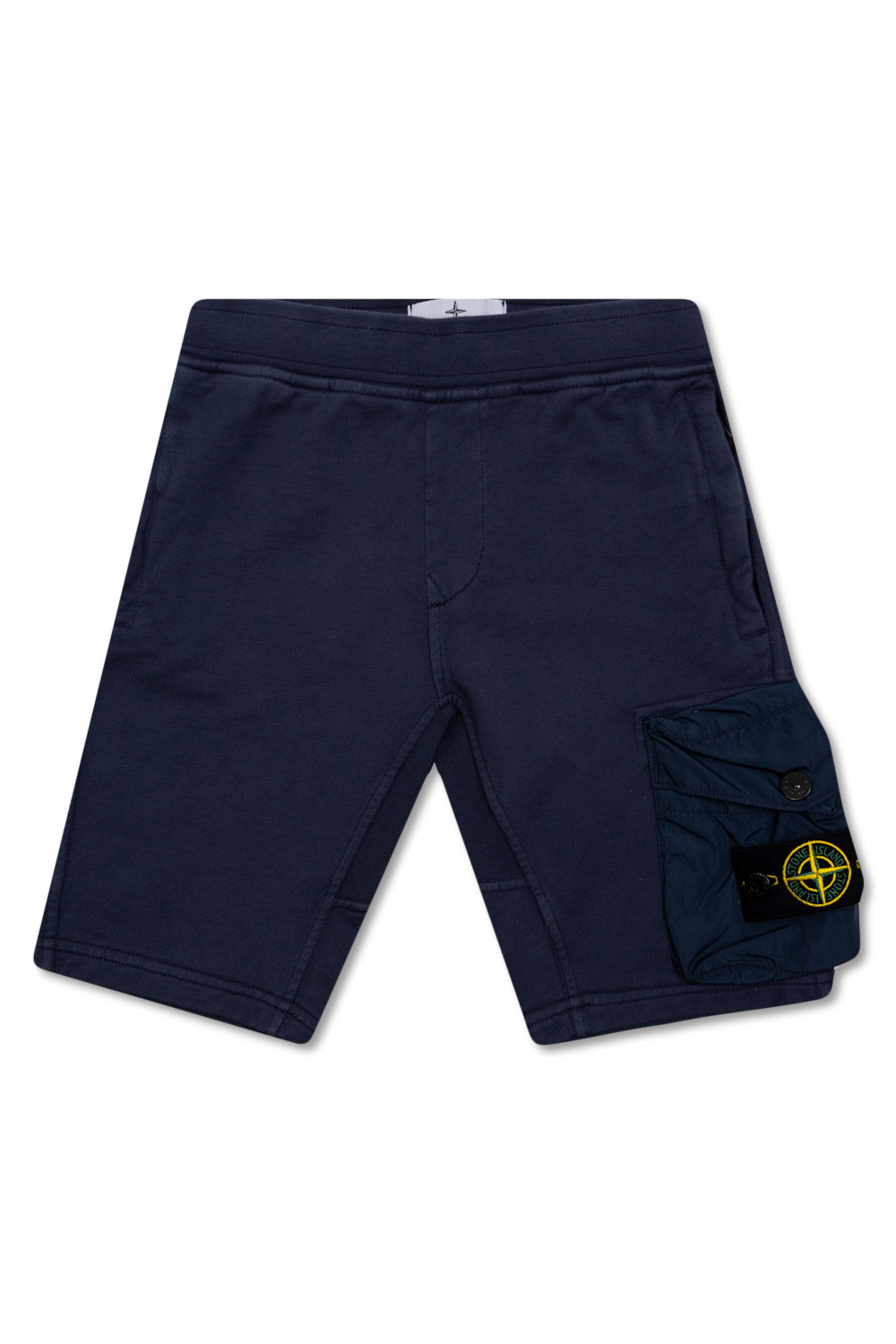 Stone Island Kids Shorts with logo