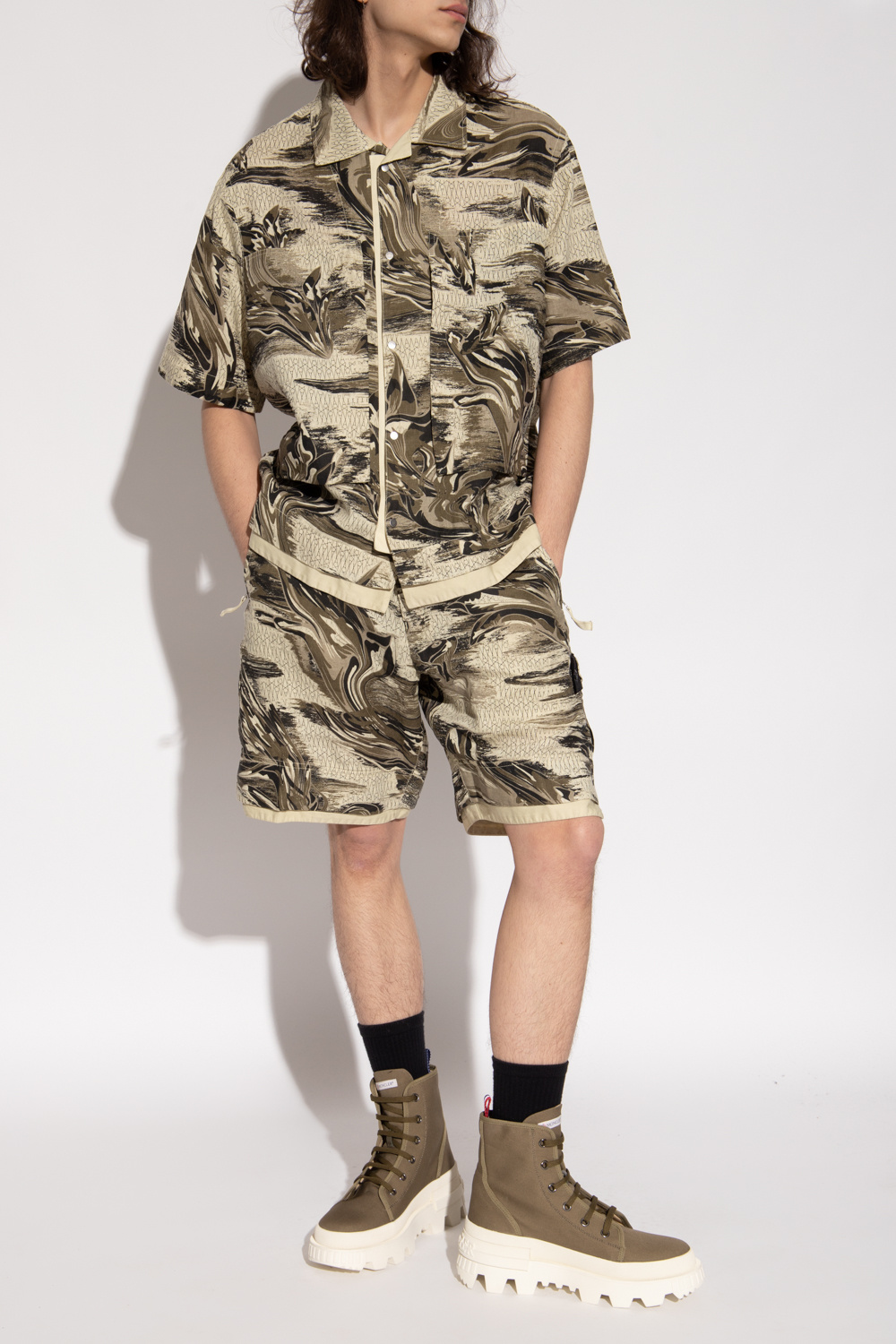 Stone Island Patterned shorts