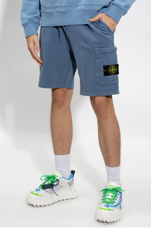 Stone Island shorts Cal with logo patch