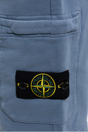 Stone Island shorts Cal with logo patch