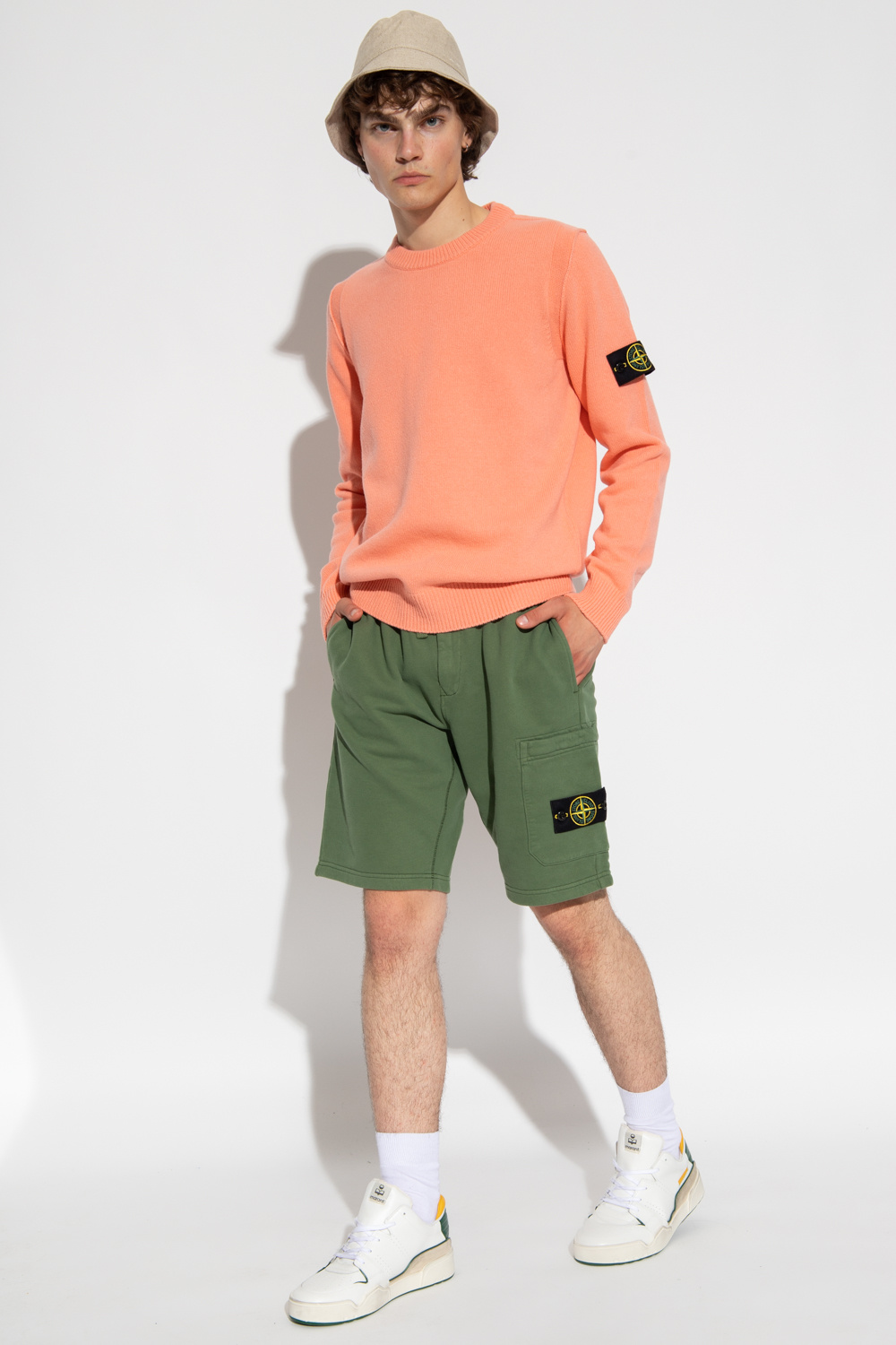 Stone Island Shorts with logo