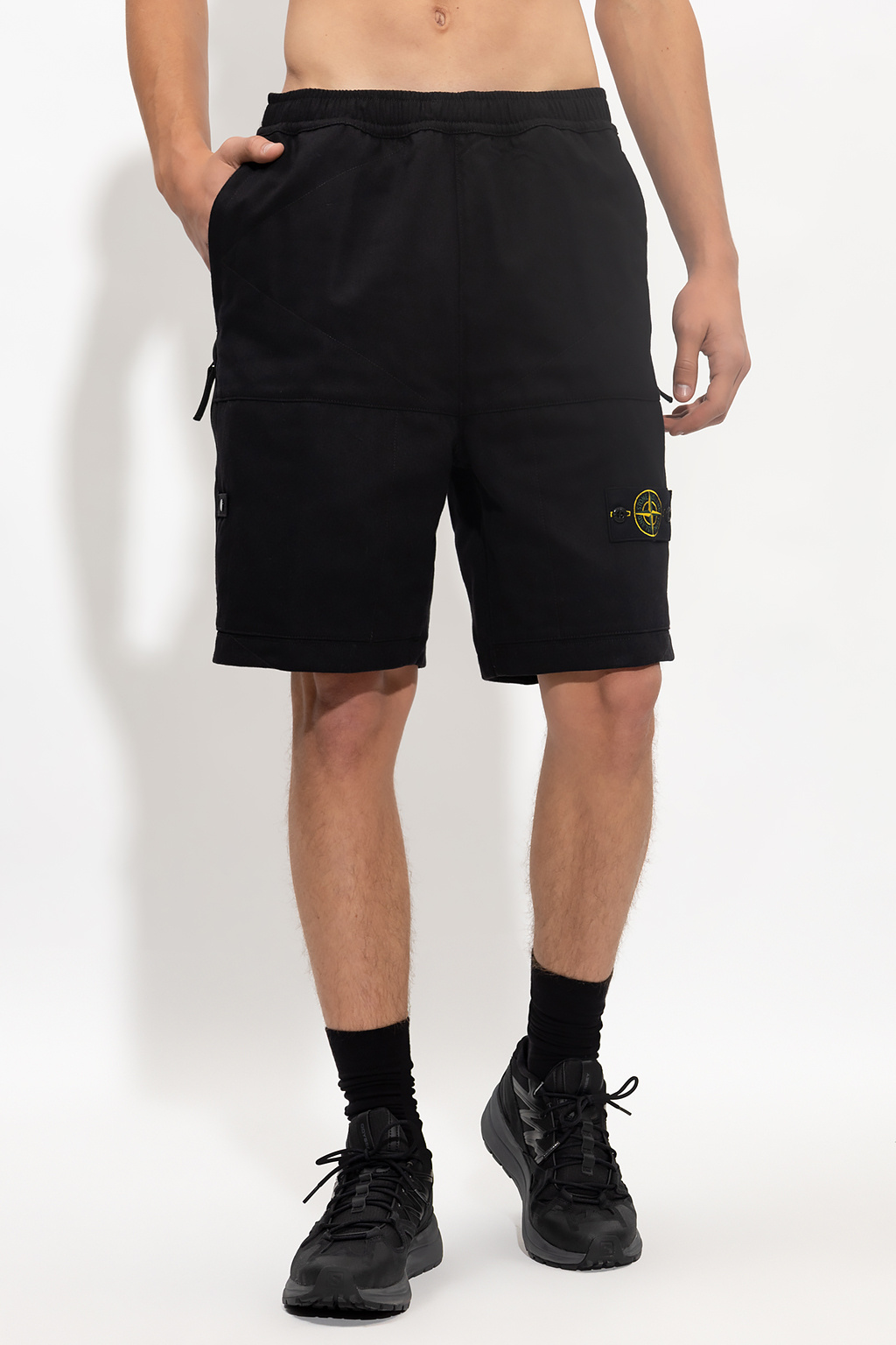 Stone Island Shorts with multiple pockets