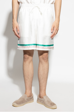 Casablanca Silk shorts with print