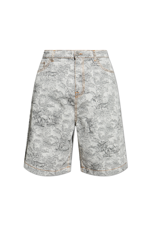 Etro Shorts with decorative pattern