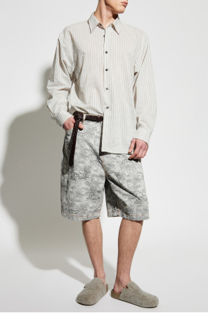 Shorts with decorative pattern od Etro