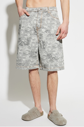 Etro Shorts with decorative pattern