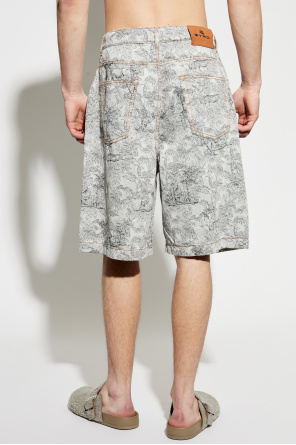 Etro Shorts with decorative pattern
