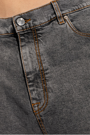 Etro Jeansowe szorty z logo
