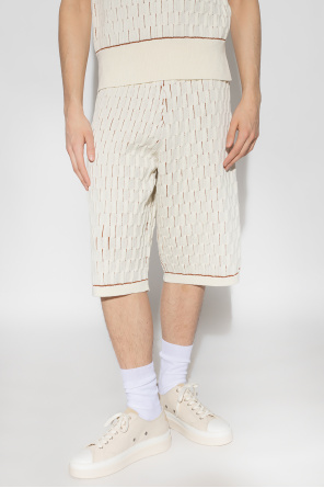 Wales Bonner ‘Rumba’ cotton shorts