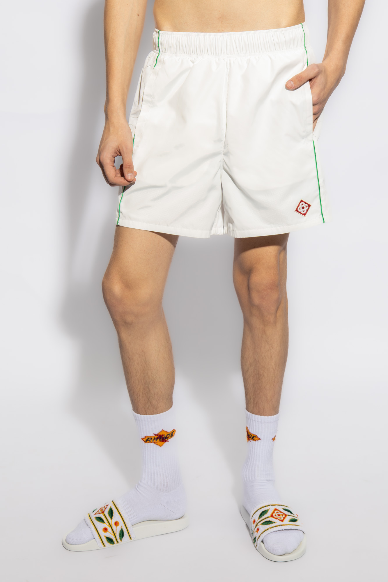 Casablanca Shorts with logo