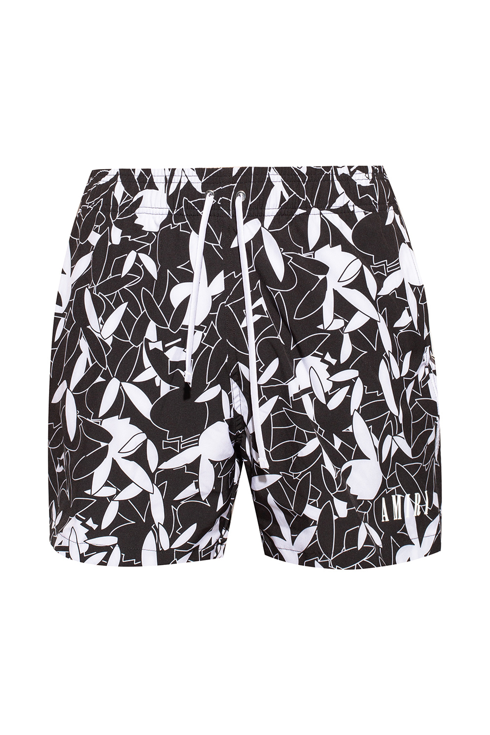 Moschino paint-splatter shorts - Black