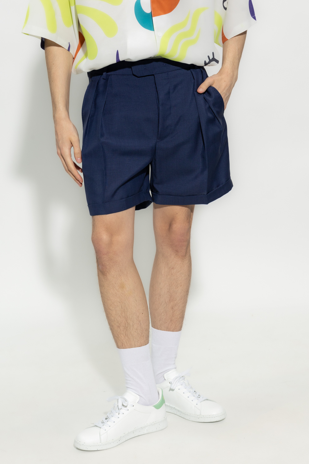 Bally Pleat-front shorts