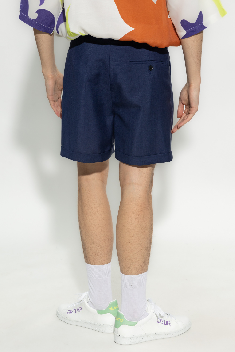 Bally Pleat-front shorts