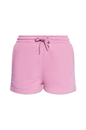 Shorts with a patch od Maison Kitsuné
