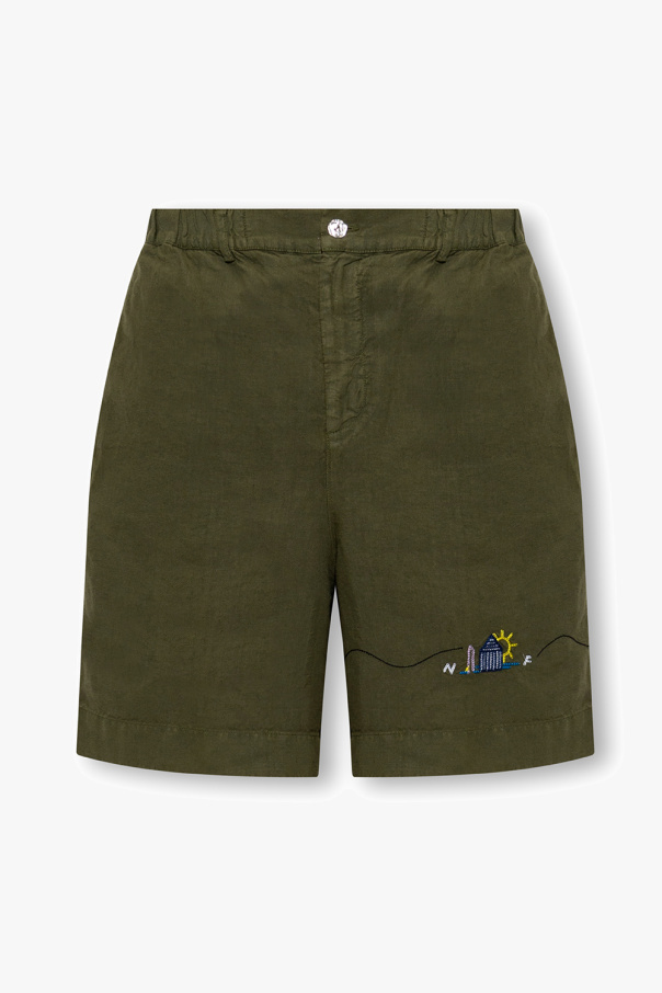 Nick Fouquet Linen mini shorts