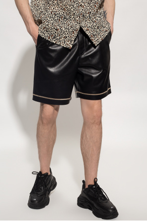 Nanushka ‘Doxxi’ shorts in vegan leather