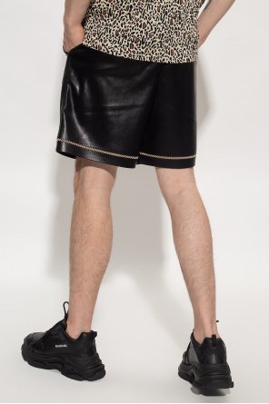 Nanushka ‘Doxxi’ shorts in vegan leather