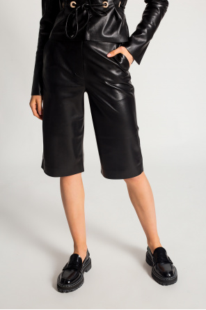 Nanushka Shorts from vegan leather