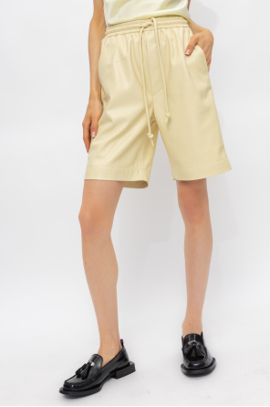 Nanushka ‘Munira’ vegan leather shorts