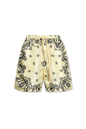 ‘anne’ silk shorts od Nanushka