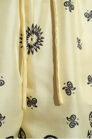 Nanushka ‘Anne’ silk shorts
