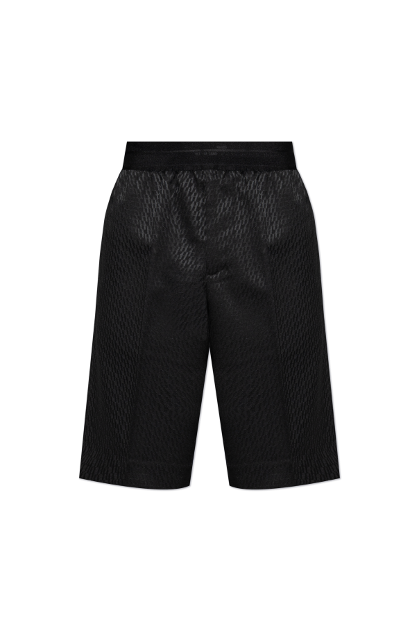 Helmut Lang Elastic Waist Shorts