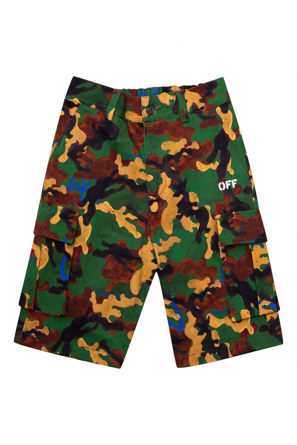 Off-White Kids Patterned long trousers
