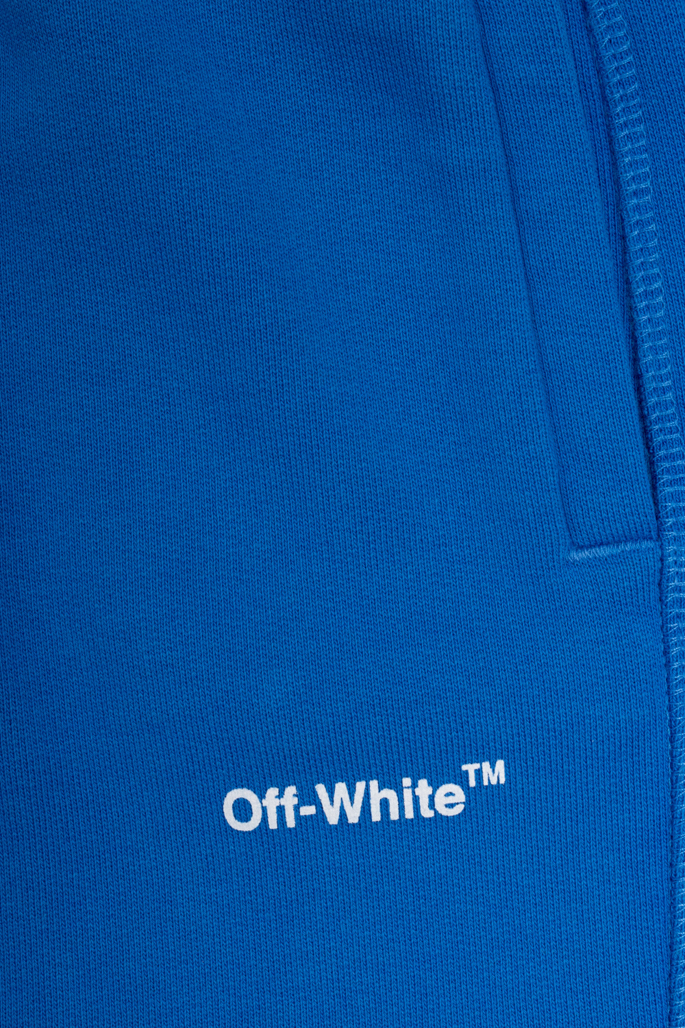 Off-White Kids Water repellent shorts with DWR impregnation and regular fit