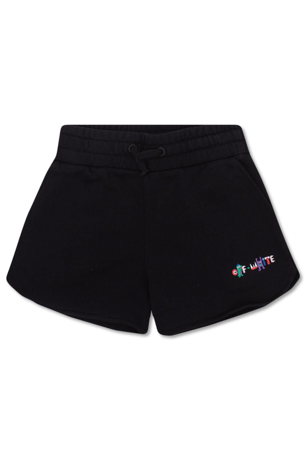 Off-White Kids Printed Embroidered shorts