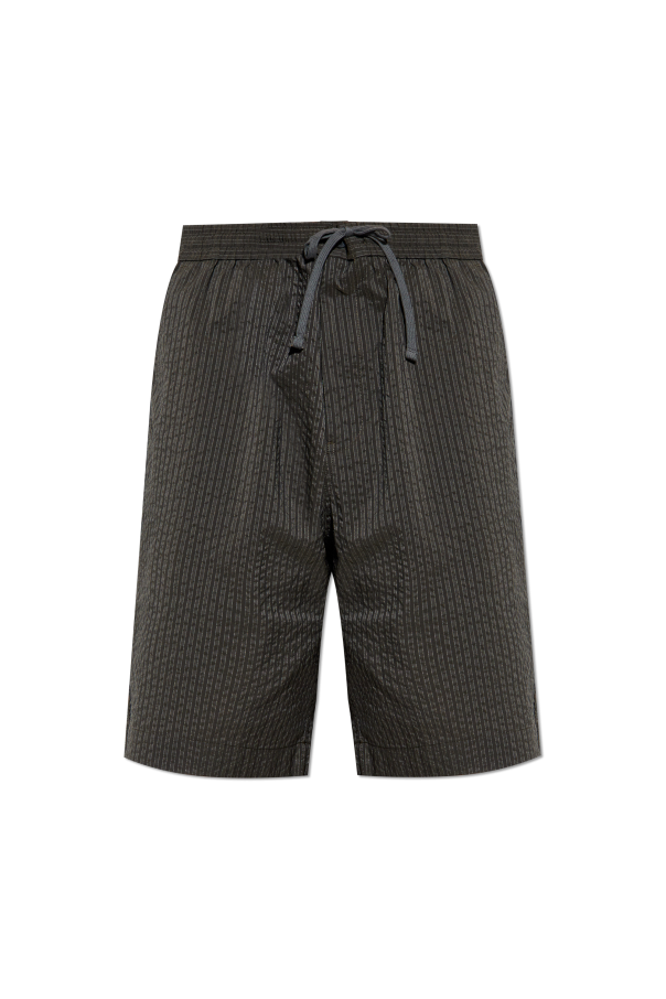 Maison Kitsuné Shorts mit Streifenmuster