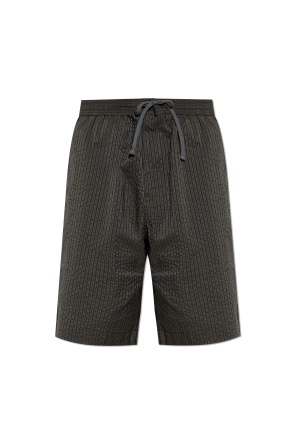 Striped pattern shorts od Maison Kitsuné