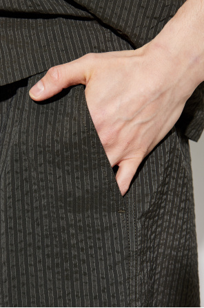 Maison Kitsuné Shorts mit Streifenmuster