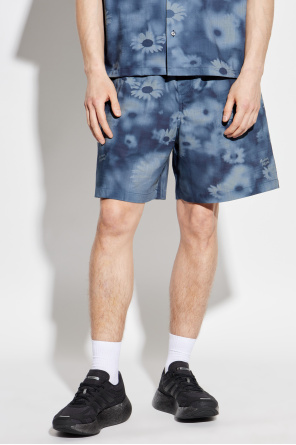 Maison Kitsuné Shorts with floral motif