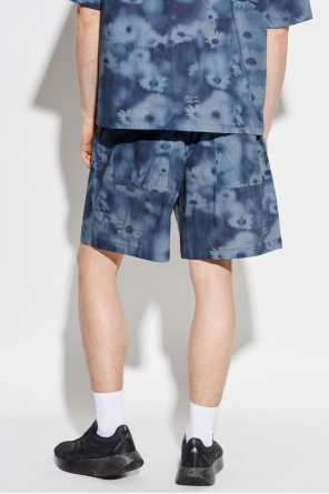 Maison Kitsuné Shorts with floral motif