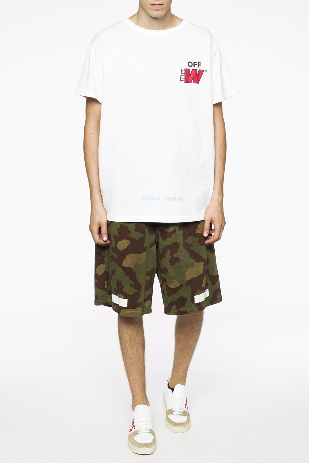 Green Camo T-shirt Off-White - Vitkac Canada