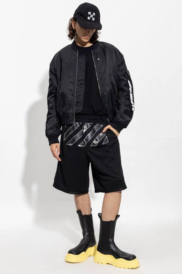 Off-White Shorts with logo