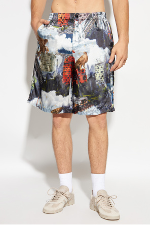 Off-White Shorts mit Aufdruck