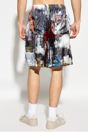 Off-White Shorts mit Aufdruck
