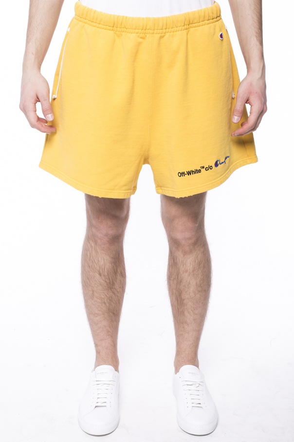 champion yellow shorts