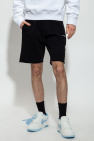 Off-White distressed layered sequin tailored shorts