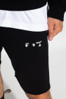 Off-White Logo-printed Mesh shorts