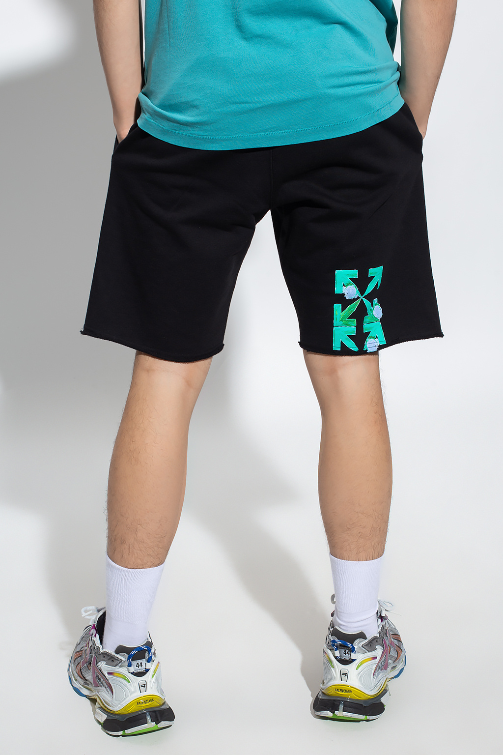 Off-White shorts jacquemus with logo