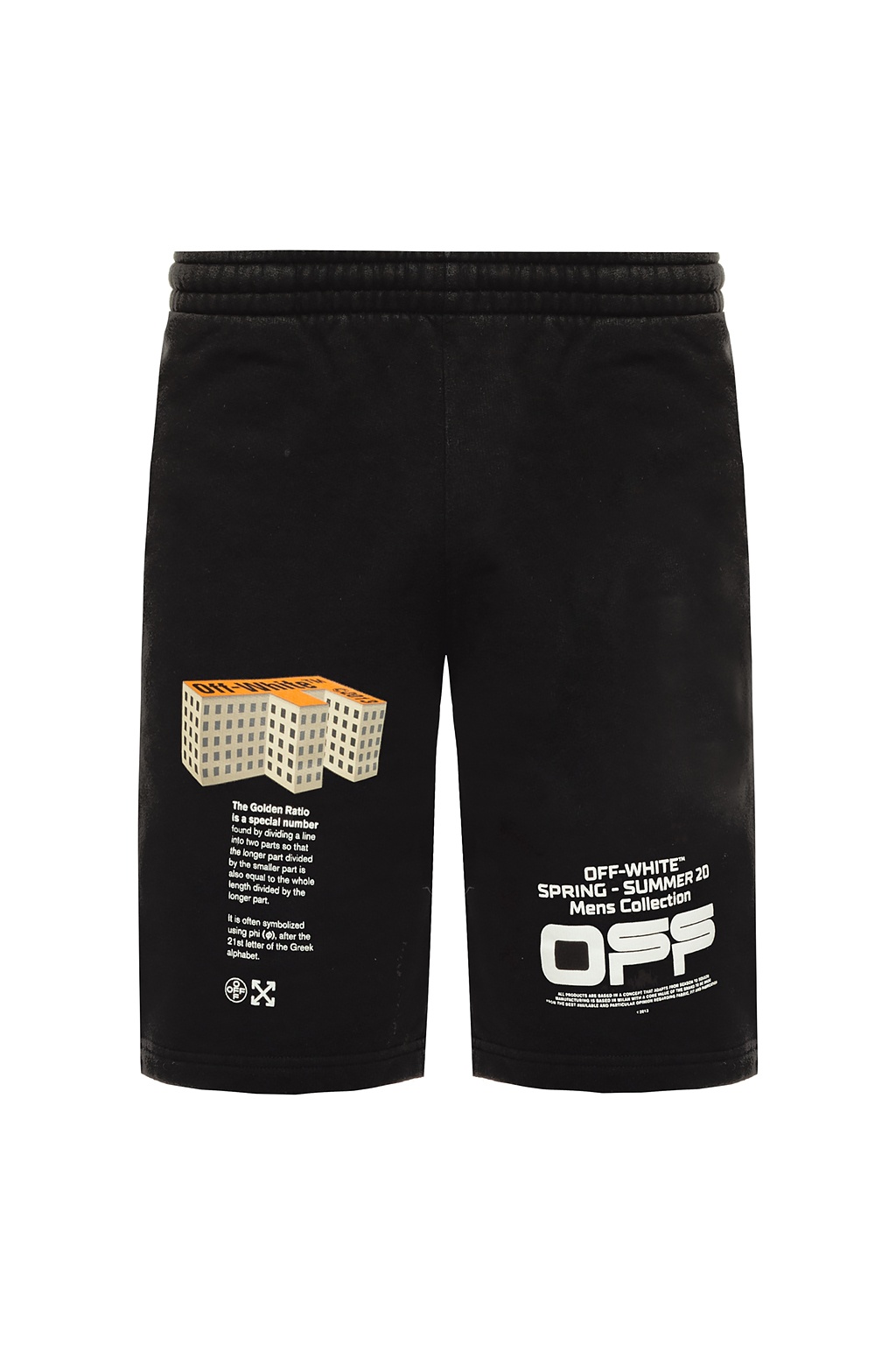 divided sweat shorts