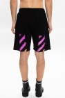 Off-White Traveler drawstring swim shorts Verde