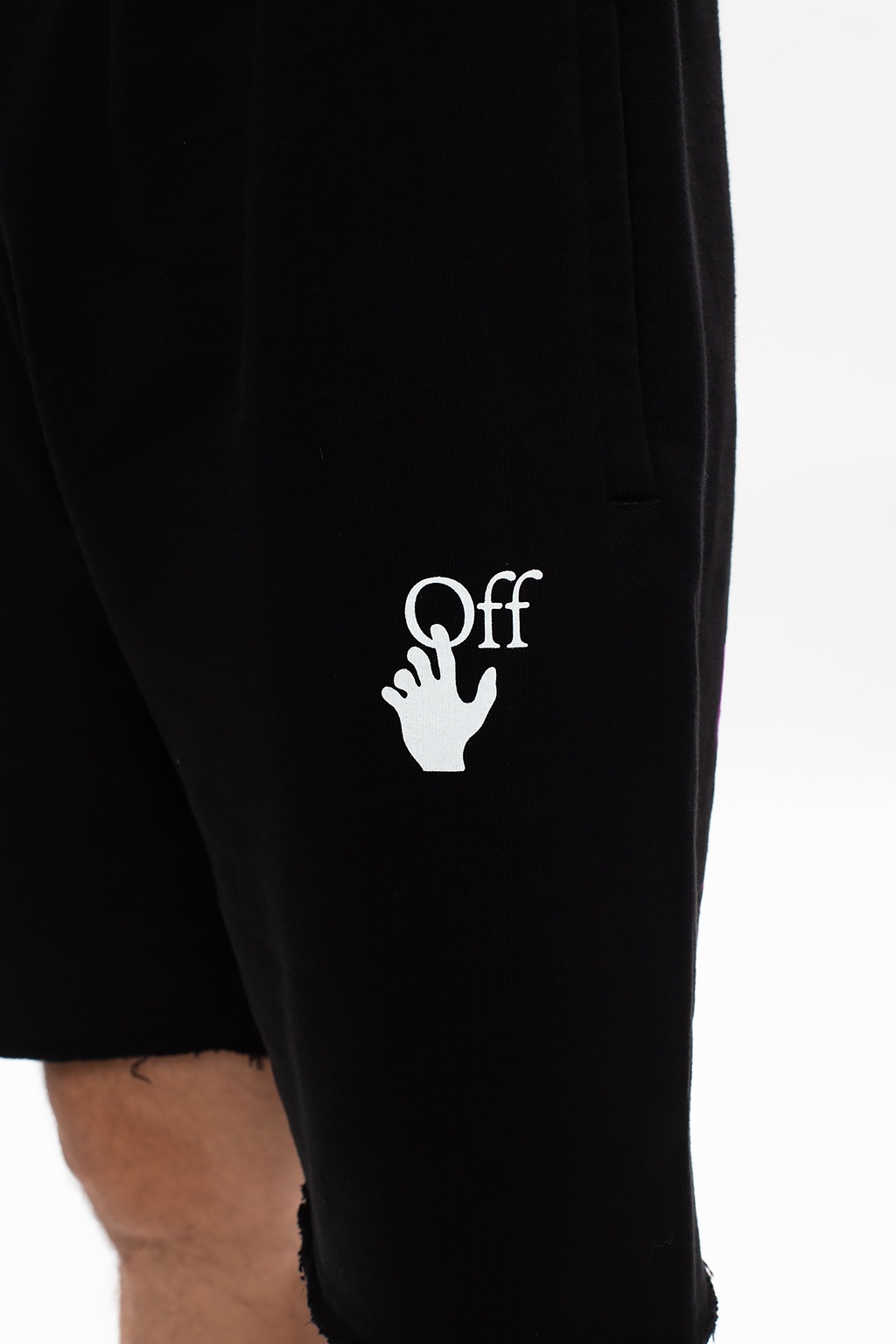 Off-White Traveler drawstring swim shorts Verde